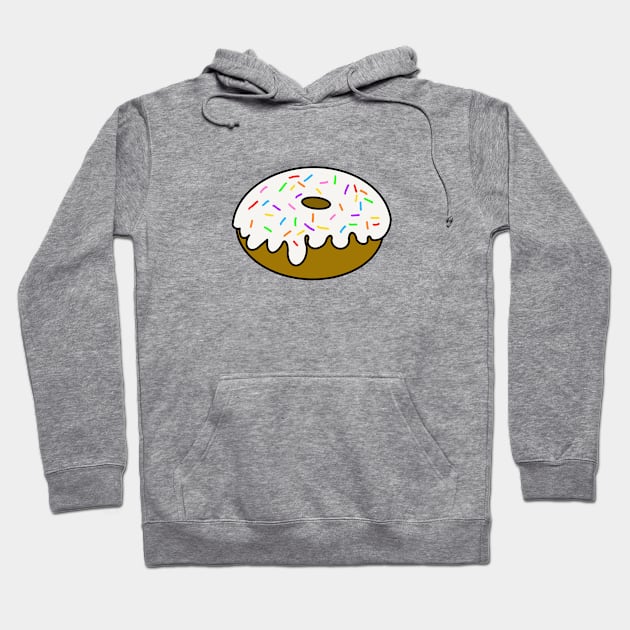 Cartoon Donut Hoodie by Cooper Design Co